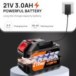 Portable Cordless Pressure Washer 652PSI with Accessories