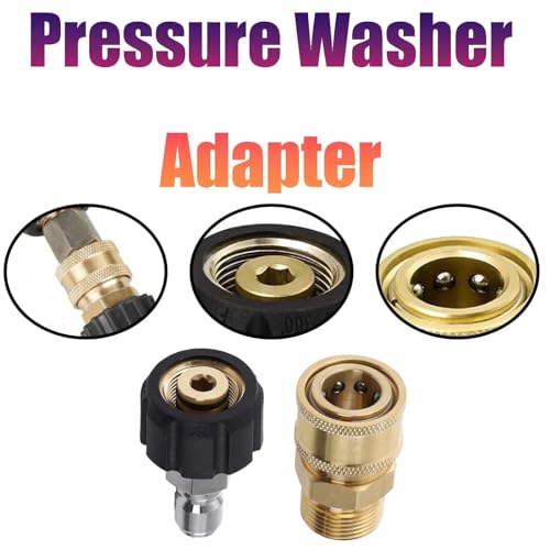 M22 Swivel Pressure Washer Adapter - 3/8 Inch