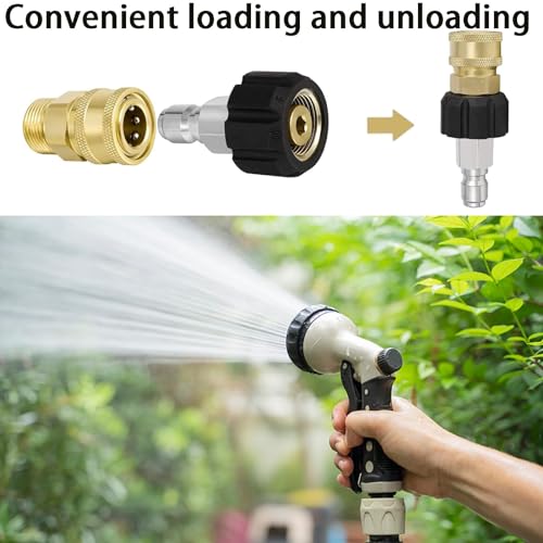 M22 Swivel Pressure Washer Adapter - 3/8 Inch