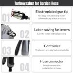 Turbowasher High-Pressure Cleaner for Garden Hose