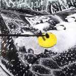 Rotating Pressure Washer Brush for Patio Cleaning