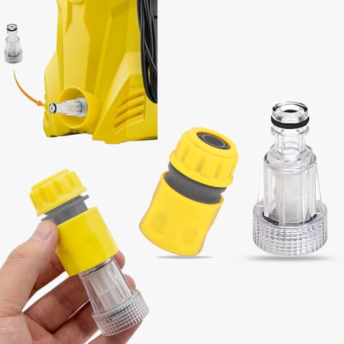 Pressure Washer Hose Connectors with Inlet Filter