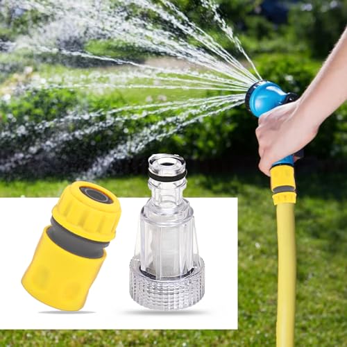 Pressure Washer Hose Connectors with Inlet Filter