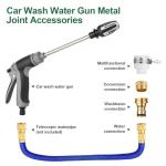 High Pressure Washer Gun with Foam Cannon & Wand