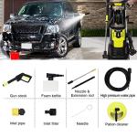 Powerful 1800W Pressure Washer with Adjustable Nozzle