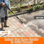 1800W Electric Pressure Washer with Adjustable Nozzle