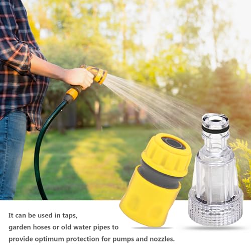 Pressure Washer Hose Connectors with Inlet Filter