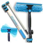 Telescopic Window Cleaning Kit with Squeegee