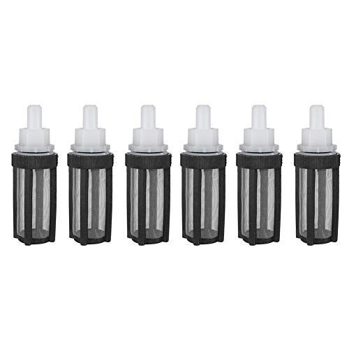 6-Pack Micro Pump Filter Connectors for Pressure Washers