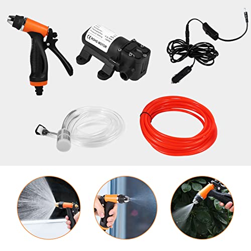 Electric Portable Car Washer Pump Kit 130PSI
