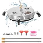 18" Pressure Washer Surface Cleaner with Wheels