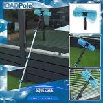Telescopic Window Cleaning Kit with Squeegee