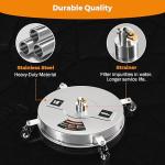 18" Pressure Washer Surface Cleaner with Wheels