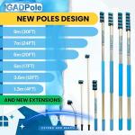 Telescopic Window Cleaning Kit with Squeegee