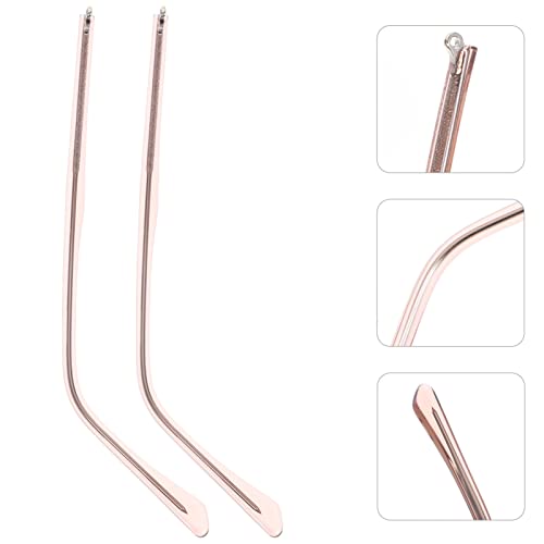 Metal Replacement Arms for Glasses - Rose Gold