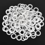 Colexy 100 Pcs Plastic Washers for Door Hinges