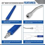 20" Stainless Steel Pressure Washer Extension Wand