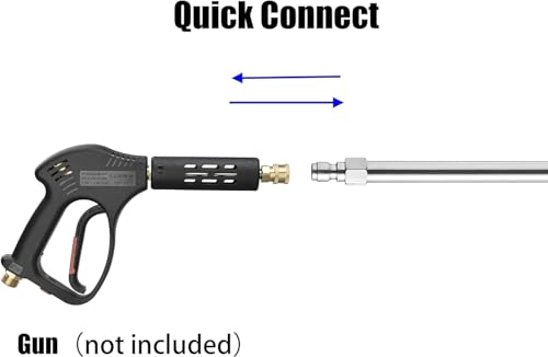 M MINGLE 17-Inch Pressure Washer Extension Wand