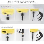 High-Pressure Washer Gun with 5 Nozzle Tips