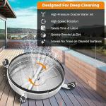 18" Pressure Washer Surface Cleaner with Wheels