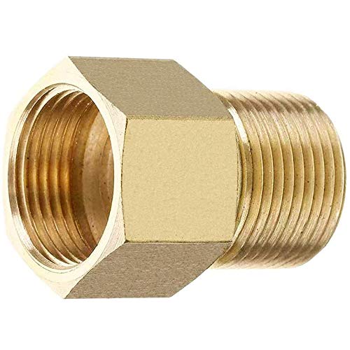 Brass M22 High Pressure Washer Coupler Adapter