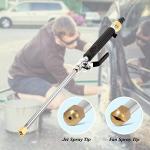 Pressure Washer Gun with Nozzles and PTFE Tape