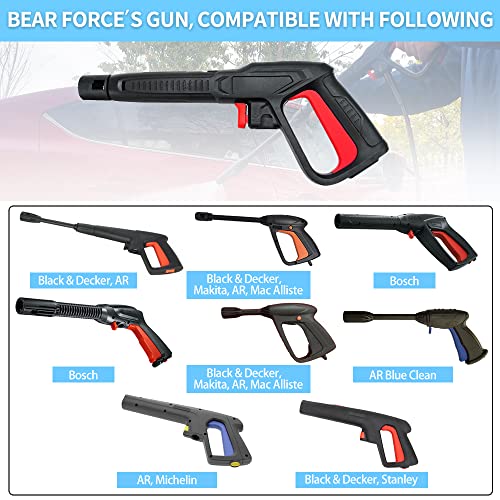 Pressure Washer Spray Gun with Variable Jet Lance