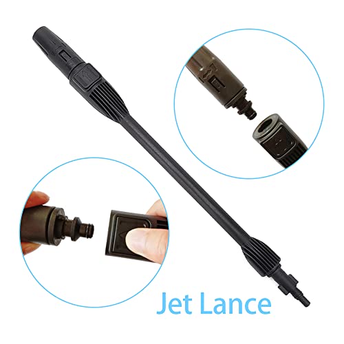 Pressure Washer Spray Gun with Variable Jet Lance