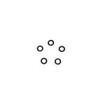 5 Rubber O-Rings for Bosch AQT Pressure Washers