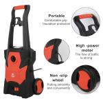 Shienfir 1800PSI Electric Pressure Washer with Foam Cannon