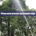 Turbowasher High-Pressure Cleaner for Garden Hoses