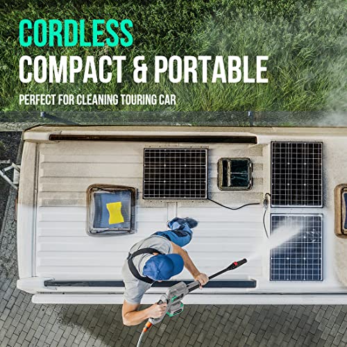 Litheli 20V Cordless Pressure Washer - 320 PSI