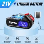 Cordless Electric Pressure Washer with 2 Batteries