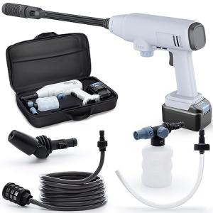 21V Portable High Pressure Washer with 360° Nozzle