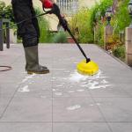 Karcher Patio Cleaner Attachment with Long Handle