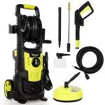 1800W Electric Pressure Washer with Foam Nozzle