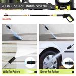 1800W Electric Pressure Washer with Foam Nozzle