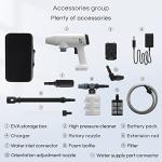 21V Portable High Pressure Washer with 360° Nozzle