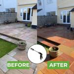 Turbowasher High-Pressure Cleaner for Garden Hoses