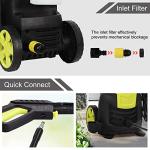 1800W Electric Pressure Washer with Foam Nozzle