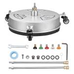 VEVOR 15" Stainless Steel Surface Cleaner with Wheels