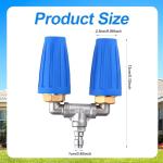 Dual Rotating Turbo Nozzle for Pressure Washers