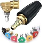 Pressure Washer Turbo Nozzle and Accessory Kit