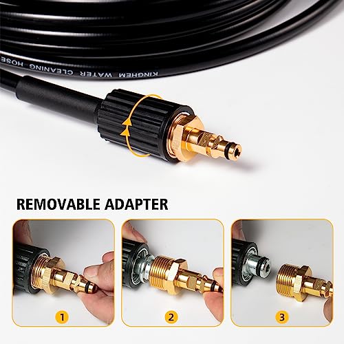 YUET 50Ft Replacement Hose for Kärcher Pressure Washers