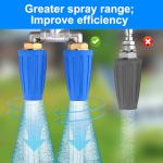 Dual Rotating Turbo Nozzle for Pressure Washers