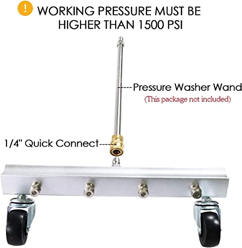 YUET 13" Pressure Washer Water Broom Attachment