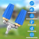 Dual Rotating Turbo Nozzle for Pressure Washers