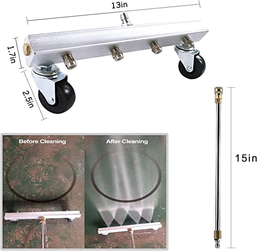 YUET 13" Pressure Washer Water Broom Attachment