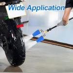 Dual Rotating Turbo Nozzle for Pressure Washers