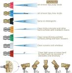 Pressure Washer Turbo Nozzle and Accessory Kit